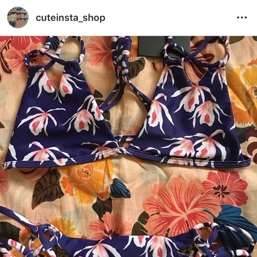 Acacia blue island orchid set